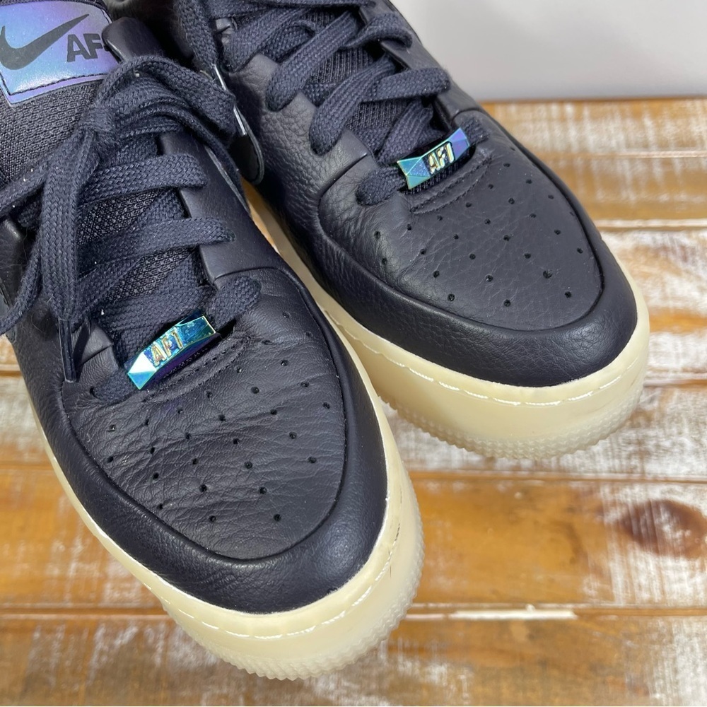 Nike Air Force 1 Sage Low LX 'Oil Grey' Women Sneaker Shoes Size 6.5 - Picture 12 of 14